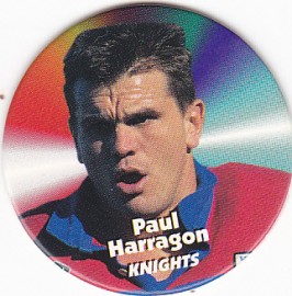 1997 Fatty's Turn it Up Pog #18 - Paul Harragon
