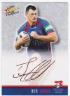 2009 Champions FS23 Red Foiled Signature Ben Cross
