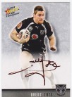 2009 Champions FS45 Red Foil Signature Brent Tate