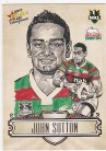 2009 Champions SK26 Sketch Card John Sutton