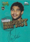 2010 Champions IS50 Impact Foiled Signature Chris Sandow