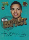 2010 Champions IS04 Impact Foiled Signature Alex Glenn