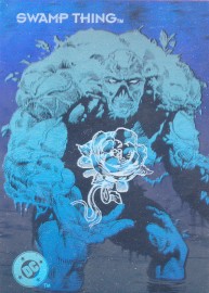 DC Cosmic Teams Hologram Card DCH16 Swamp Thing