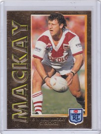 1994 Series 1 Embossed Gold Card G03 - Brad Mackay