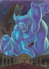 1995 Marvel Metal Beast Promo Card