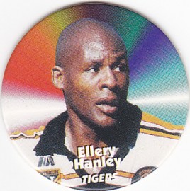 1997 Fatty's Turn it Up Pog #04 - Ellery Hanley