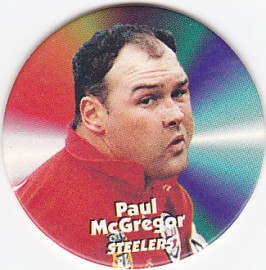 1997 Fatty's Turn it Up Pog #09 - Paul McGregor