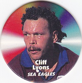 1997 Fatty's Turn it Up Pog #15 - Cliff Lyons