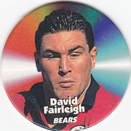 1997 Fatty's Turn it Up Pog #21 - David Fairleigh