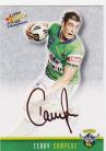 2009 Champions FS07 Red Foiled Signature Terry Campese
