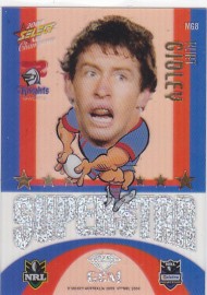 2009 Champions MG08 Acetate Mascot GEM Kurt Gidley