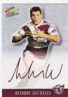 2009 Champions FS16 Red Foil Signature Anthony Watmough