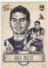 2009 Champions SK13 Sketch Card Greg Inglis