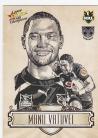 2009 Champions SK30 Sketch Card Manu Vatuvei