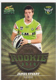 2011 Champions R13 Rookie Card James Stuart