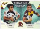 2012 Champions ST01 Showtime Holochrome Brisbane Broncos
