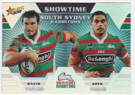 2012 Champions ST13 Showtime Holochrome South Sydney Rabbitohs