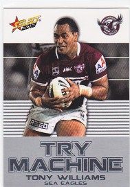 2012 Champions TM19 Try Machine Tony Williams