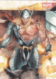 Marvel Greatest Battles - Battlestar Canvas Cards BS03 - Thor