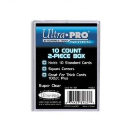 10 count plastic card holder