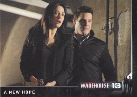 Warehouse 13 Season 4 Base Card - #01